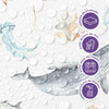 Papel de Parede Adesivo Fundo do Mar Aquarela