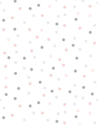 Papel de Parede Adesivo Confete Rosa