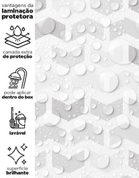 Papel de Parede Adesivo Zigzag Cinza