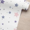 Papel de Parede Adesivo Estrelinhas