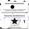 Papel de Parede Adesivo Estrelas