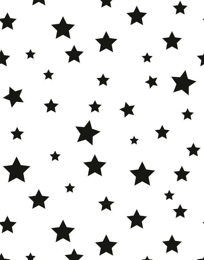 Papel de Parede Adesivo Estrelas