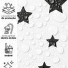 Papel de Parede Adesivo Estrelas