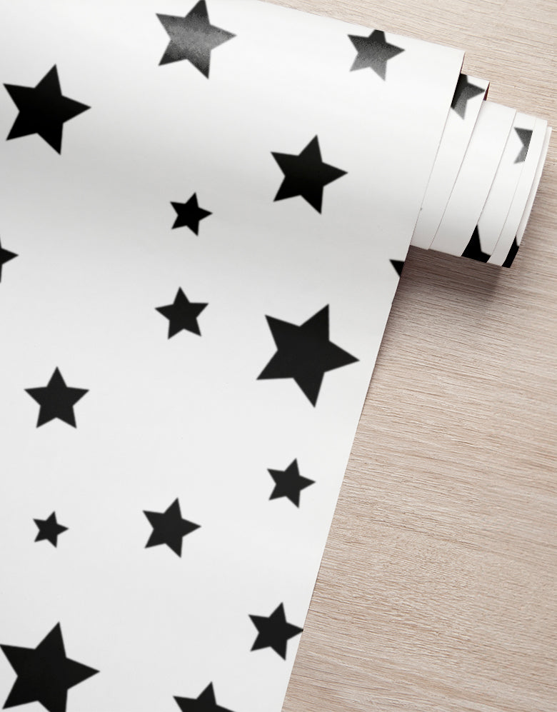Papel de Parede Adesivo Estrelas