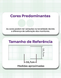 KIT DE 6 ROLOS - 3,00m x 50cm - Papel de Parede Adesivo Xadrez Limonada