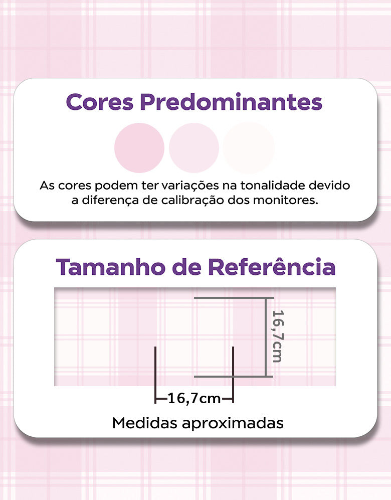 Papel de Parede Adesivo Xadrez Condessa