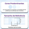 KIT DE 2 ROLOS - 3,00m x 50cm - Papel de Parede Adesivo Xadrez Inverno