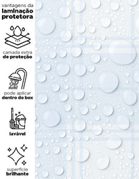 Papel de Parede Adesivo Xadrez Inverno