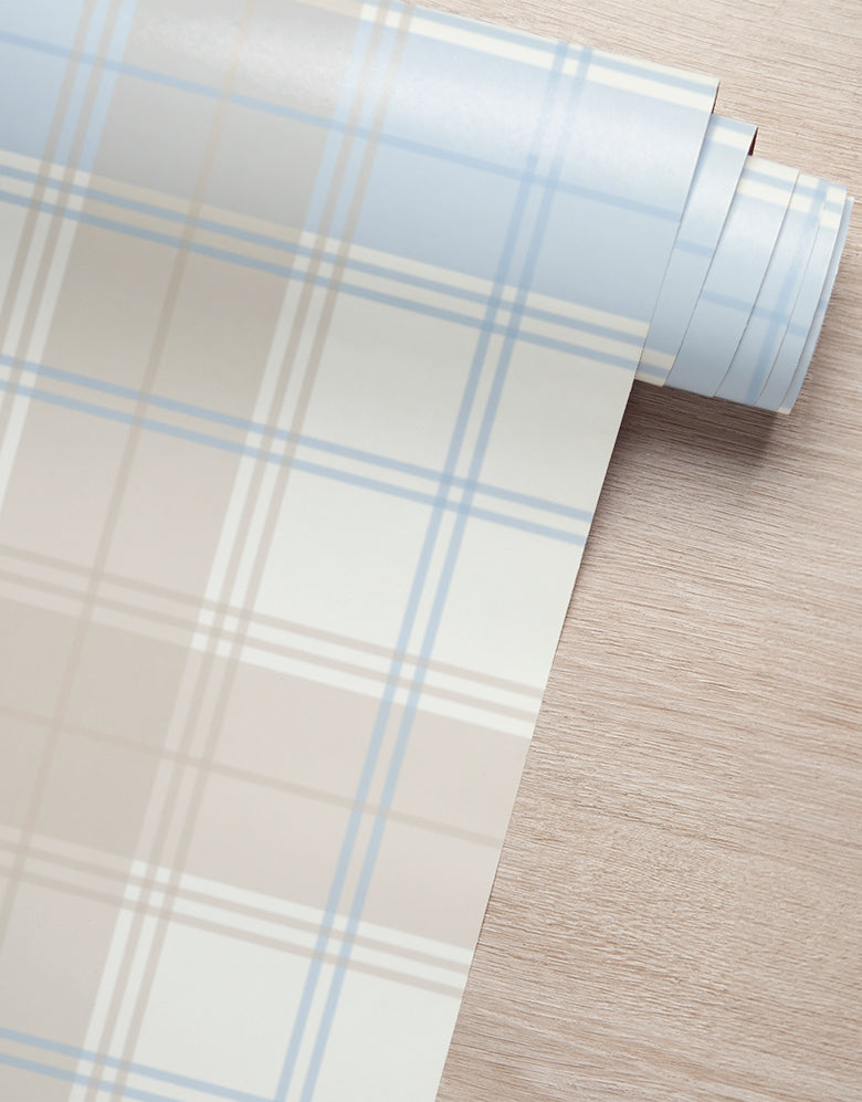 Papel de Parede Adesivo Xadrez Cafuné