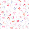 Papel de Parede Adesivo Alfabeto Menina