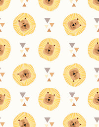 Papel de Parede Adesivo Leãozinho