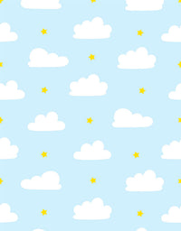 Papel de Parede Adesivo Sonhos nas Nuvens