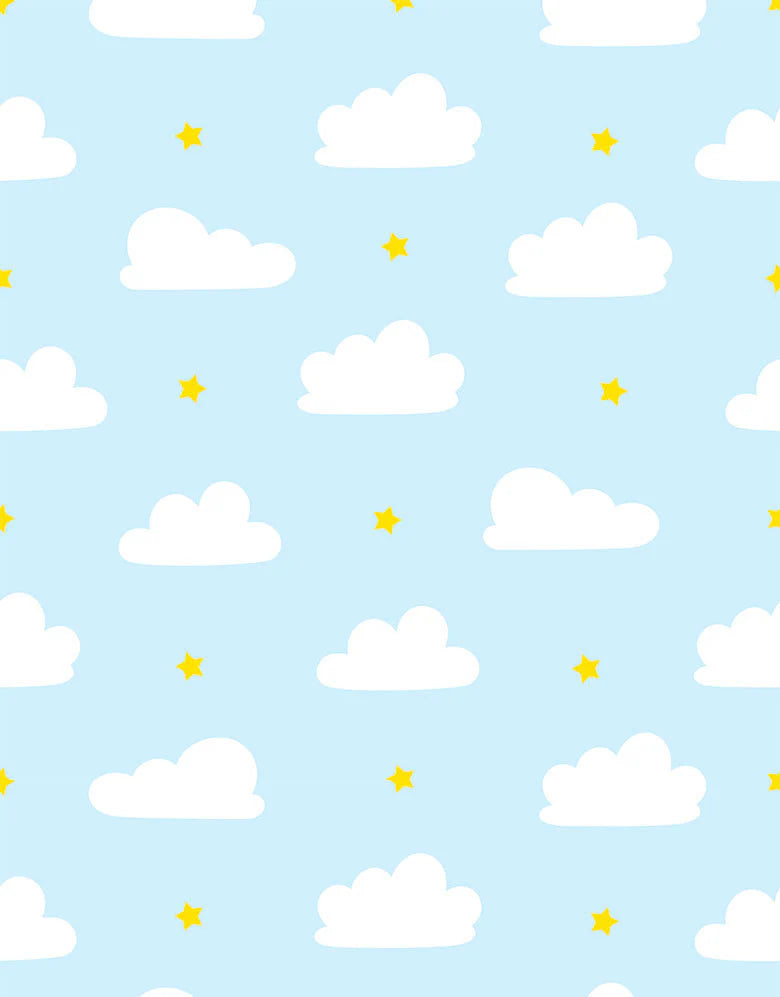 Papel de Parede Adesivo Sonhos nas Nuvens - Sem Película 2,50m x 50cm