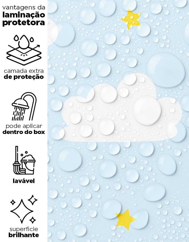 Papel de Parede Adesivo Sonhos nas Nuvens