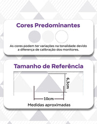 Papel de Parede Adesivo Triângulos Cinza