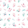 Papel de Parede Adesivo Borboletas Aquarela