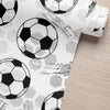 KIT DE 4 ROLOS - 3,00m x 50cm - Papel de Parede Adesivo Bolas de Futebol