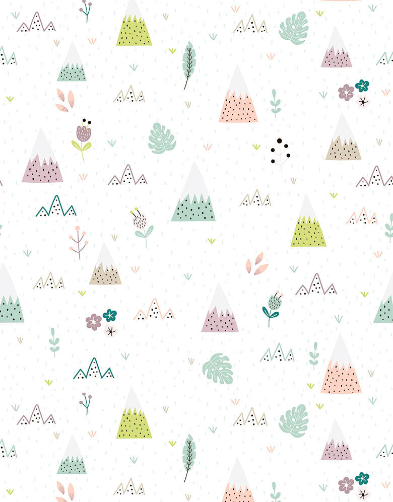 Papel de Parede Adesivo Montanhas