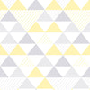 Papel de Parede Adesivo Triângulos Amarelos