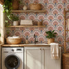 Papel de Parede Adesivo Boho Leque