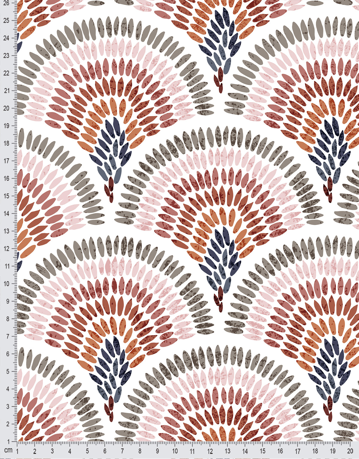 Papel de Parede Adesivo Boho Leque