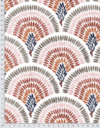 Papel de Parede Adesivo Boho Leque