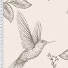 Papel de Parede Adesivo Botânico Vintage