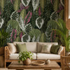 Papel de Parede Adesivo Folhagem Tropical