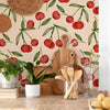 Papel de Parede Cherry Vintage
