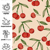 Papel de Parede Cherry Vintage