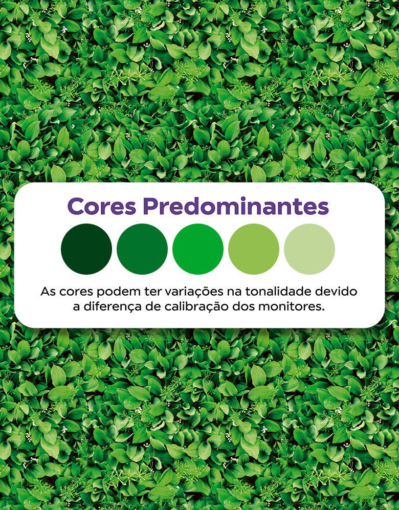 Papel de Parede Adesivo Folhas Muro Inglês