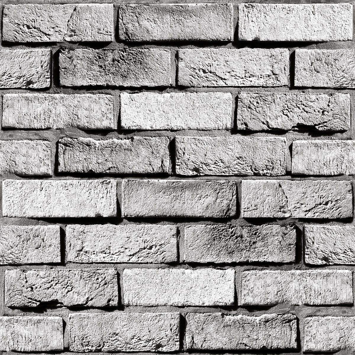 Papel de Parede Adesivo Tijolinhos Cimento Queimado