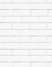 Papel de Parede Adesivo Tijolinho Branco