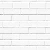 Papel de Parede Adesivo Tijolinho Branco