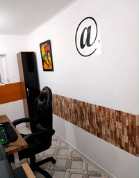 KIT DE 2 ROLOS - 3,00m x 50cm - Papel de Parede Pedra Canjiquinha Terracota