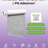 KIT DE 5 ROLOS - 1,50m x 50cm - Papel de Parede Adesivo Cimento Queimado