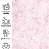 Papel de Parede Adesivo Mármore Rosa