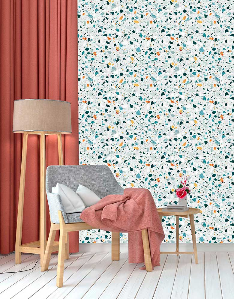 Papel de Parede Granilite Azurita