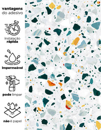 Papel de Parede Granilite Azurita