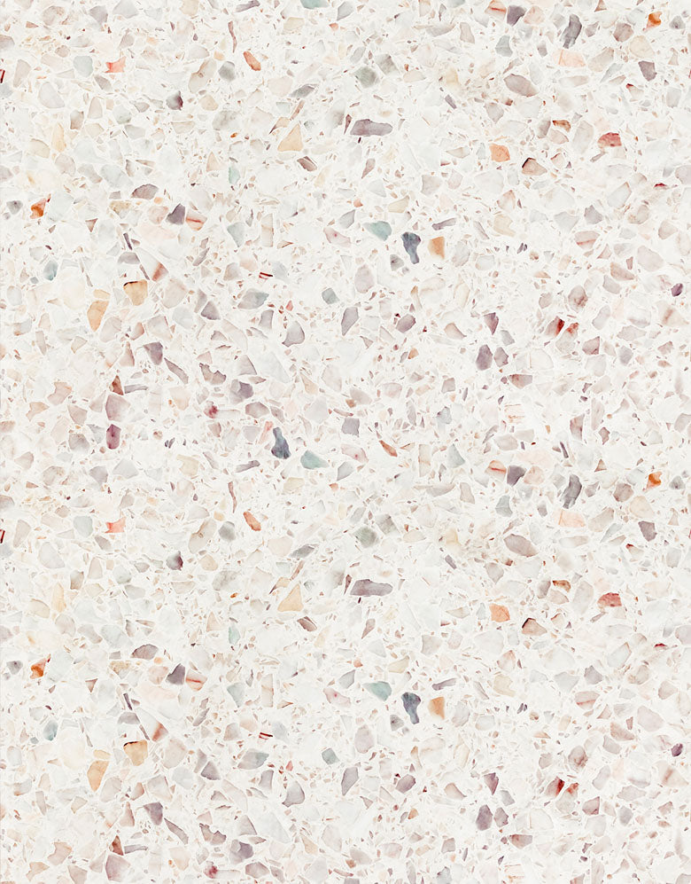 Papel de Parede Adesivo Granilite Boho Com película para áreas molhadas 1,00x0,50m