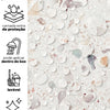 Papel de Parede Adesivo Granilite Boho 3,00m x 50cm