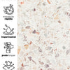 Papel de Parede Adesivo Granilite Boho 3,00m x 50cm