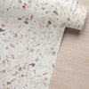 Papel de Parede Adesivo Granilite Boho Com película para áreas molhadas 1,00x0,50m