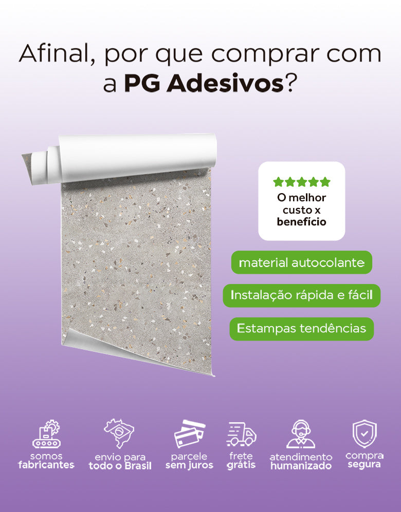 Papel de Parede Adesivo Granilite Escandinavo