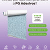KIT DE 4 ROLOS - 2,50m x 50cm - Papel de Parede Adesivo Granilite Lazúli