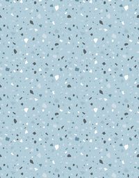 KIT DE 4 ROLOS - 2,50m x 50cm - Papel de Parede Adesivo Granilite Lazúli