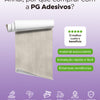KIT DE 7 ROLOS - 3,00m x 50cm - Papel de Parede Adesivo Cimento Queimado Nude