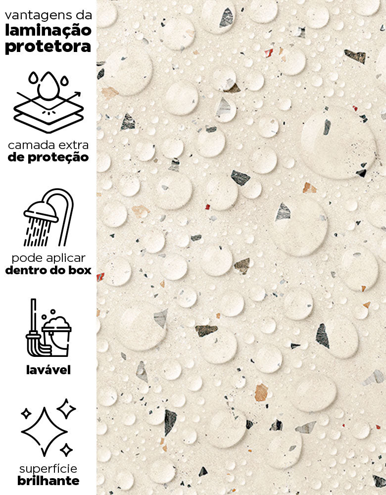 Papel de Parede Adesivo Granilite Solare