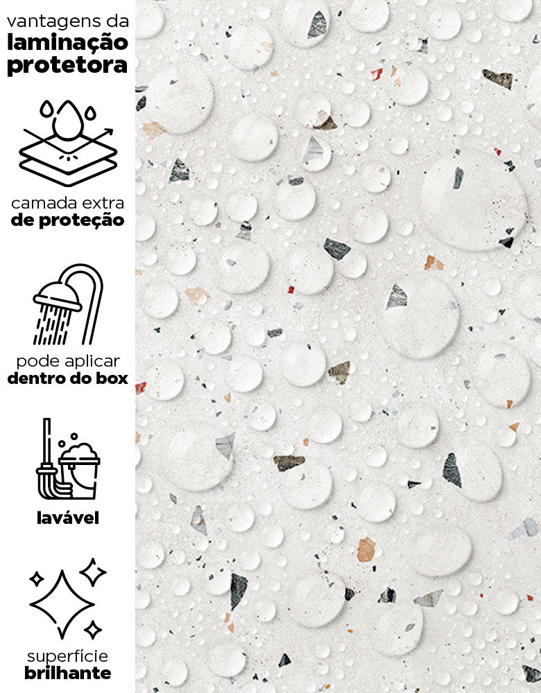 Papel de Parede Adesivo Granilite Capri