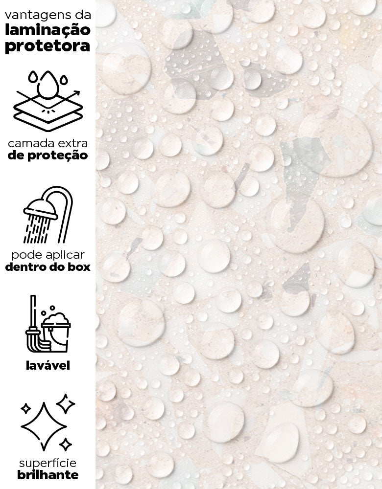 Papel de Parede Adesivo Granilite Celestial